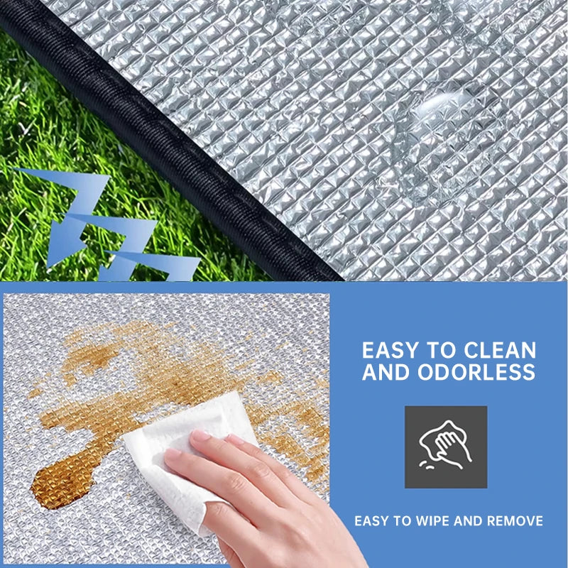 Aluminium Isoliermattecm wasserdicht – Faltbare Campingmatte