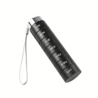 Medikamentendosierer 7-Tage aus Aluminium, wasserdicht, mit Schlüsselband – 15,5 cm