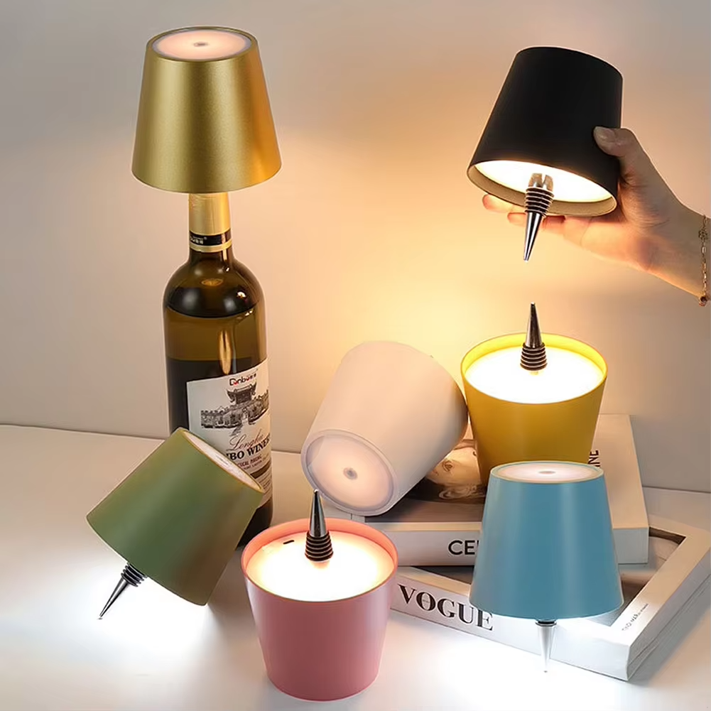 Clip-on LED Bottle Light with USB Charging