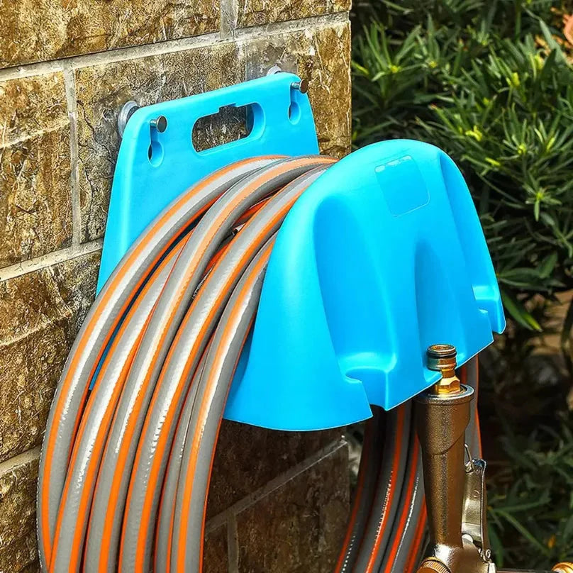 Wall-mounted garden hose holder – Keep your hose neatly stored and within reach