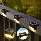 Solar Step Light Set of 8 – Safe on the Go, Beautifully Illuminated