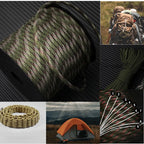 Paracord Outdoor-Seil 4 mm mit 9 Kernsträngen - 295 kg Zugkraft