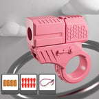 Fingerspielzeug Mini Launcher Ring aus Kunststoff