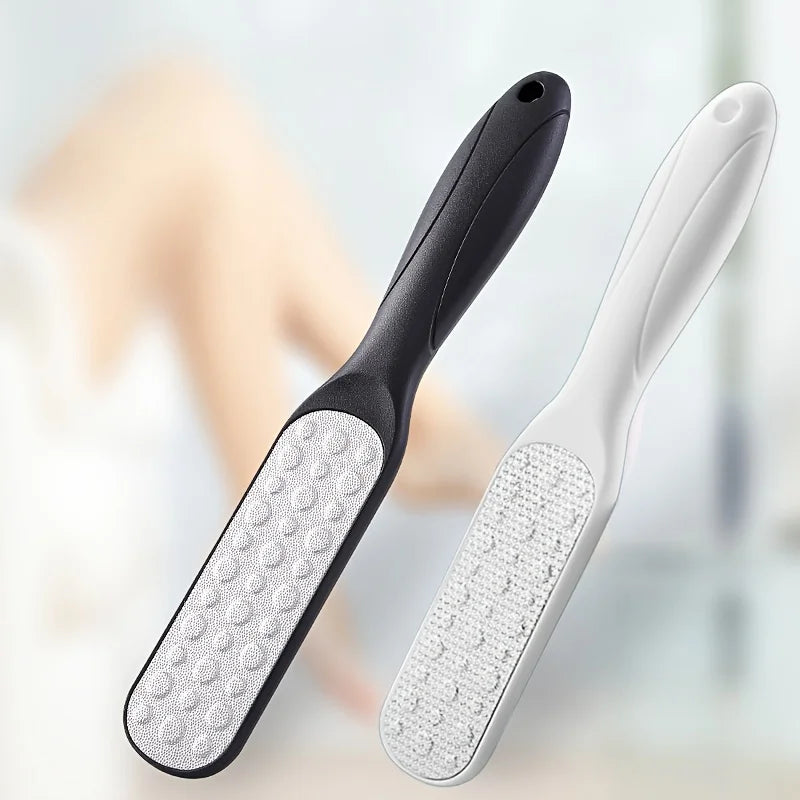 Double-sided stainless steel callus remover for foot care