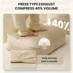 Storage Bag for Bedding – 40% More Space in the Closet