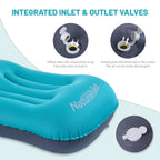 Inflatable Camping Pillow Ultralight with Neck Support