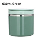 Thermo-Lunchbox Edelstahl mit Griff – Auslaufsicher
