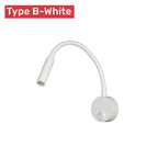 Flexible LED wall light with touch switch