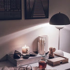 Dimmbare LED-Tischlampe mit Akku – Pilzform Design