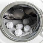 Washing ball set for soft laundry without fabric softener