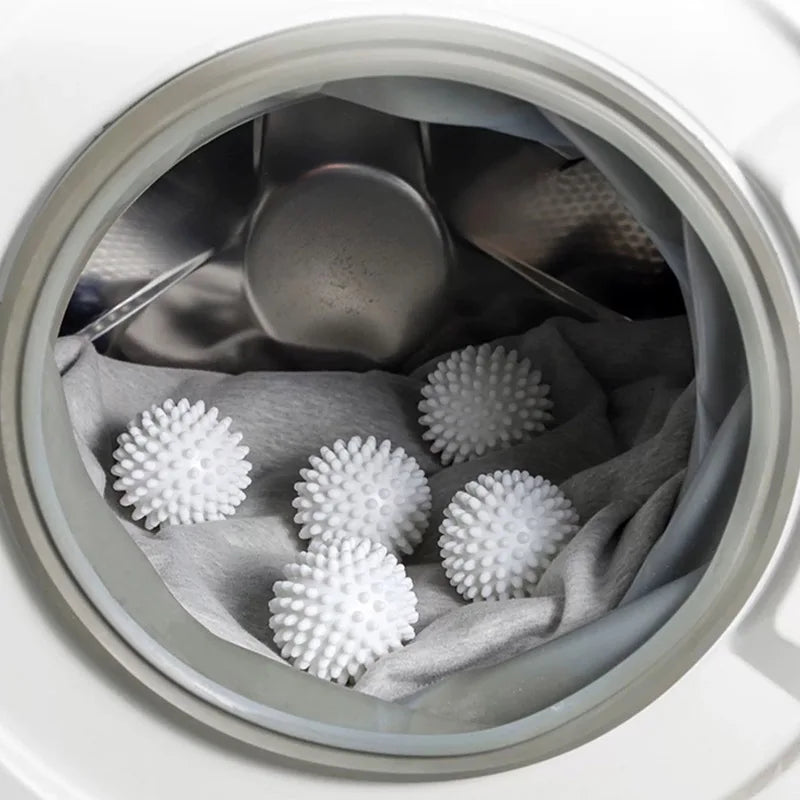 Washing ball set for soft laundry without fabric softener