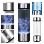 Wasserstoff-Wasserflasche Glas mit USB-Aufladung