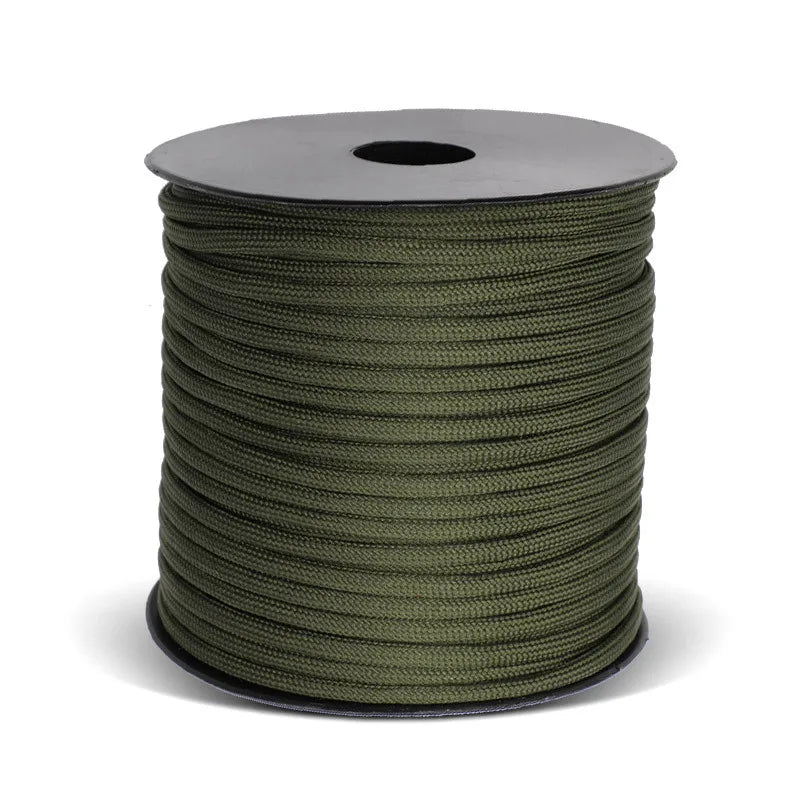 Paracord Outdoor-Seil 4 mm mit 9 Kernsträngen - 295 kg Zugkraft