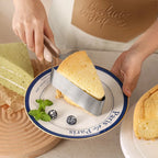 Stainless steel cake server for perfect cake slices