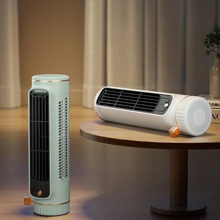 Tischturmventilator USB wiederaufladbar – 3 Geschwindigkeitsstufen