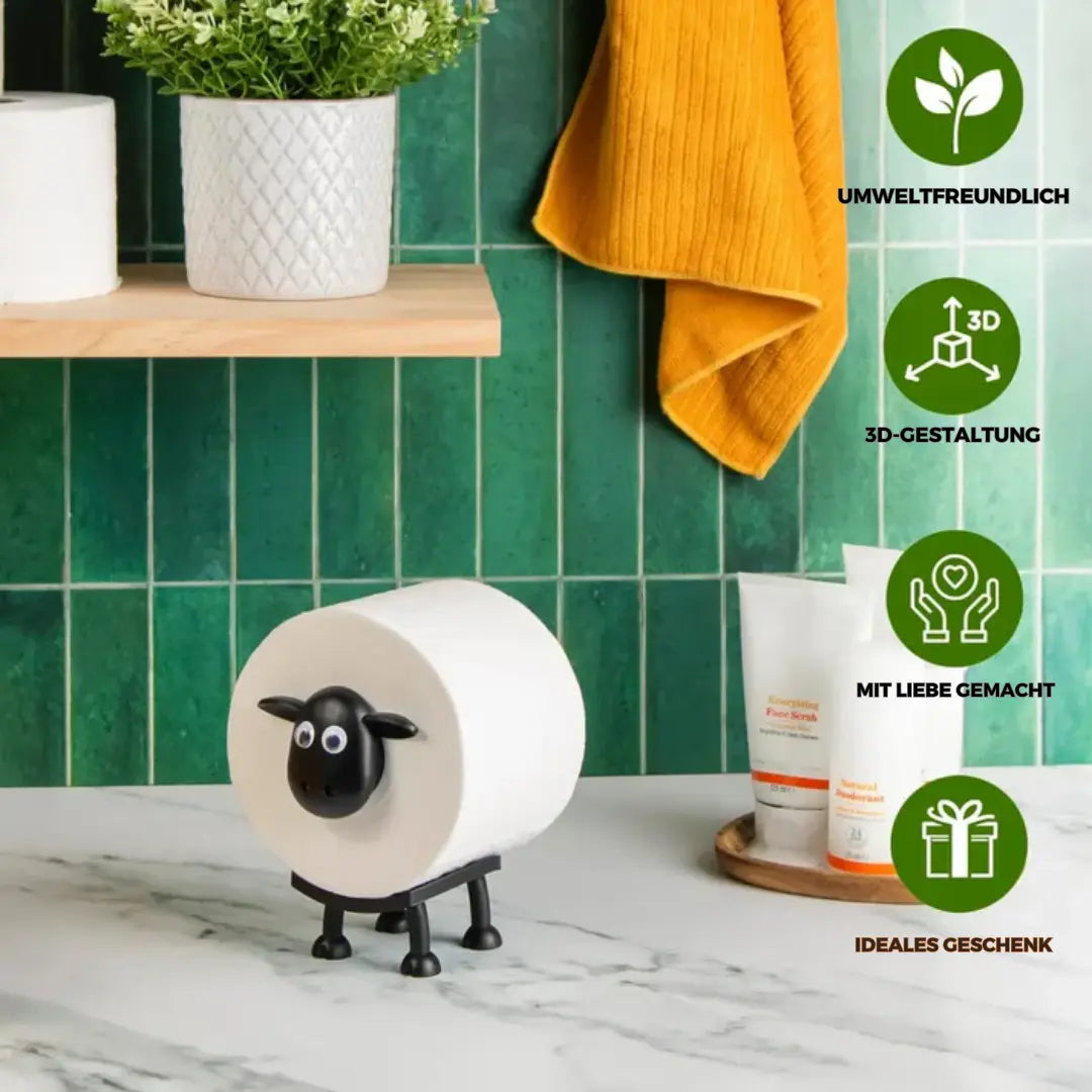 Schaf-Toilettenpapierhalter – Praktisch & charmant für das Badezimmer Mivoza Deutschland