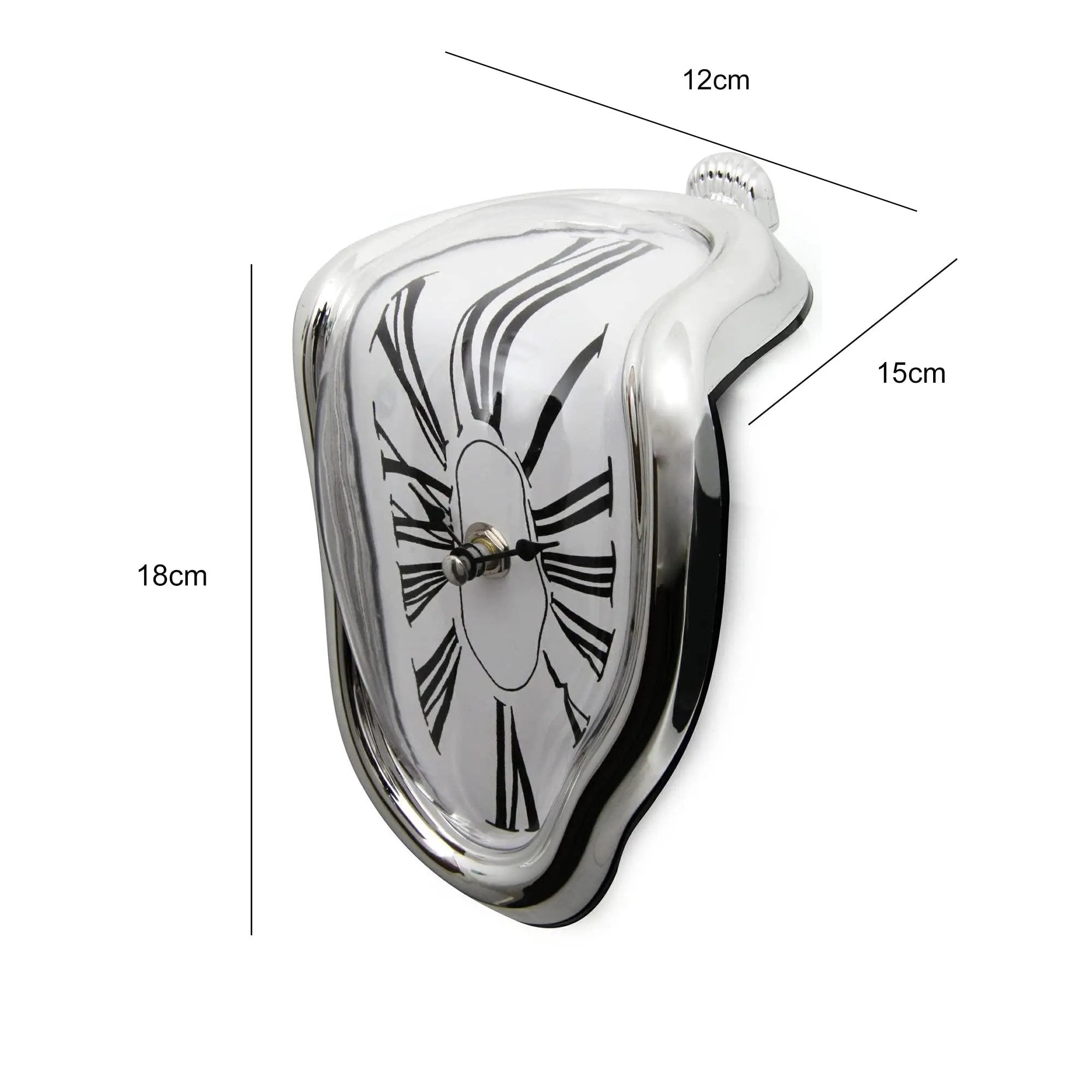 Schmelzende Vintage-Uhr — Inspiriert von der Illusion der Zeitverzerrung Mivoza Deutschland