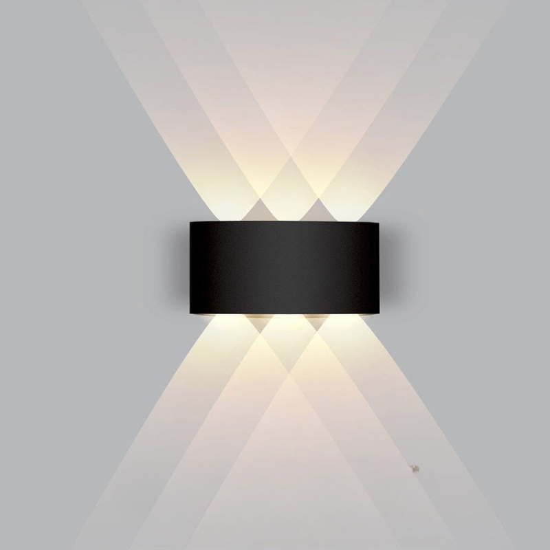 LED Wandleuchte Außen wasserdicht mit verstellbarem Lichteffekt