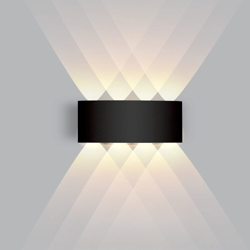 LED Wandleuchte Außen wasserdicht mit verstellbarem Lichteffekt