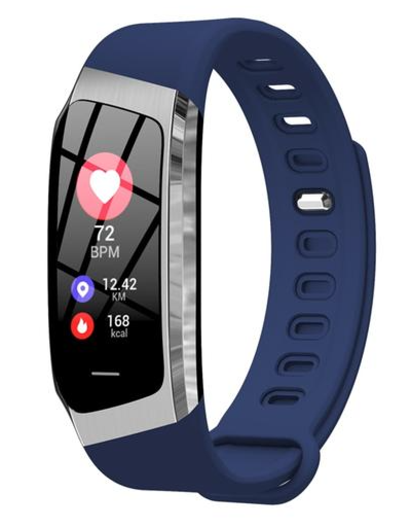 Fitness-Tracker mit Herzfrequenzmessung und Blutdruckmessung