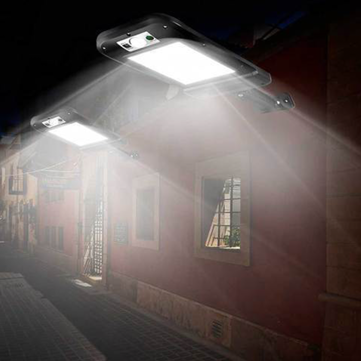 Solar-Straßenlampe LED mit Bewegungsmelder