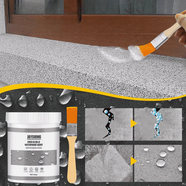 Invisible water sealant for all surfaces