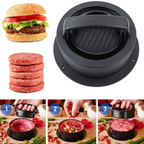 Burger press with twist lock – Even patties in no time