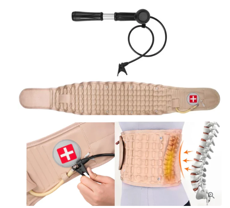 Rückenstützgürtel mit Luftpumpe – stufenlos verstellbar