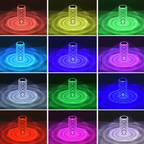 LED-Kristalllampe mit Fernbedienung – 16 Farben, Touch-Sensor
