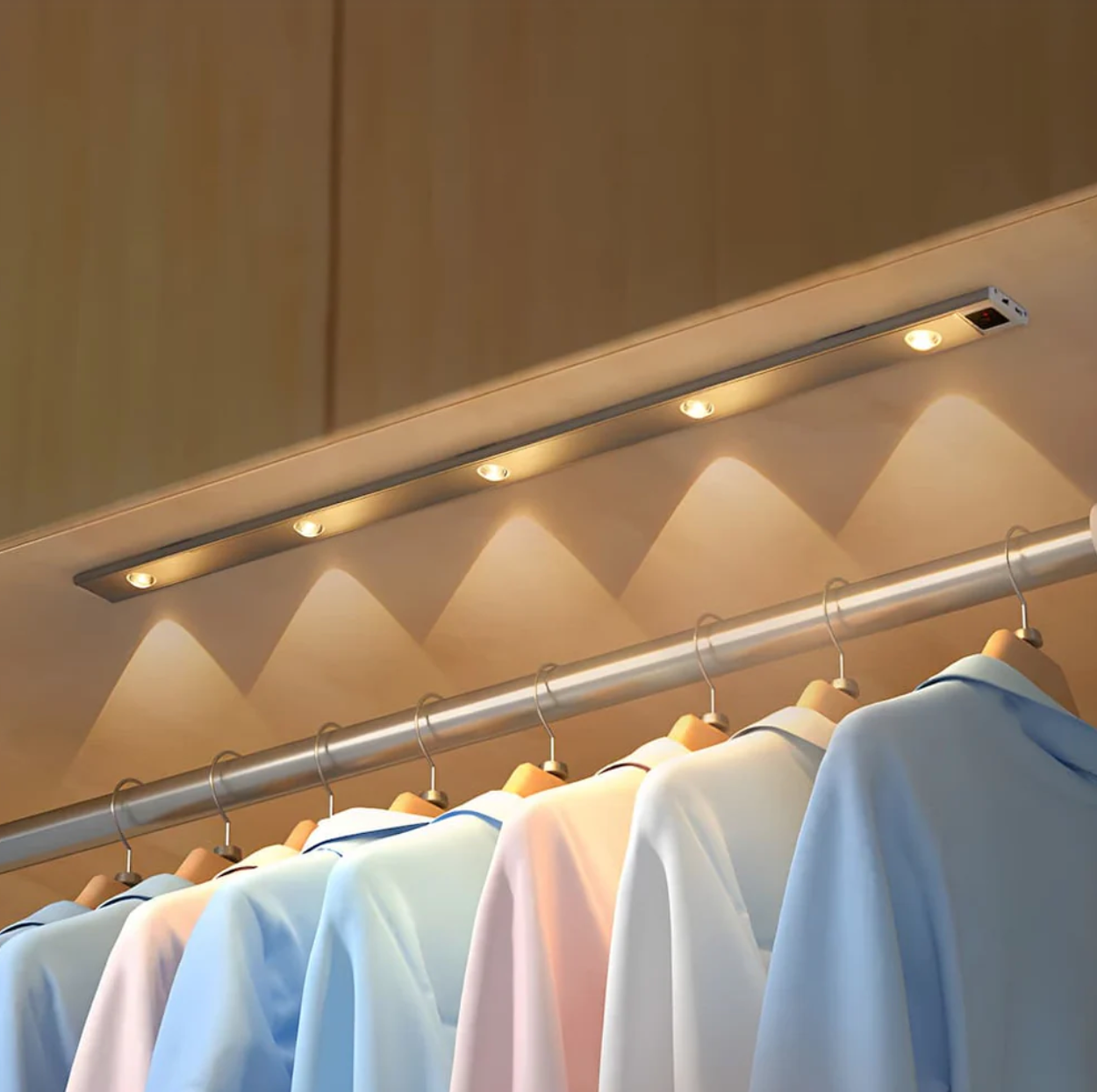 LED-Schrankleuchte kabellos mit Bewegungsmelder