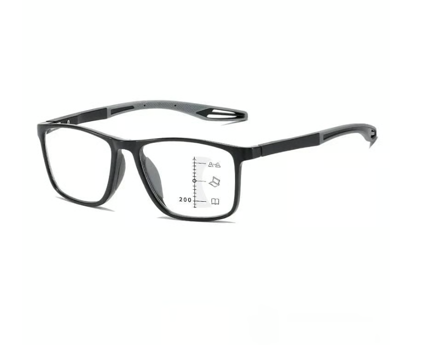 Multifocal Reading Glasses with Progressive Lenses