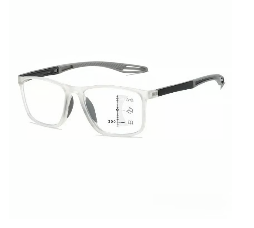 Multifocal Reading Glasses with Progressive Lenses