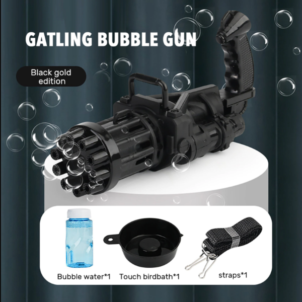 Bubble machine with various modes and colors