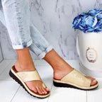 Orthopädische Damen-Sandalen mit Zehenkorrektur