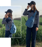 2-in-1 backpack convertible into handbag