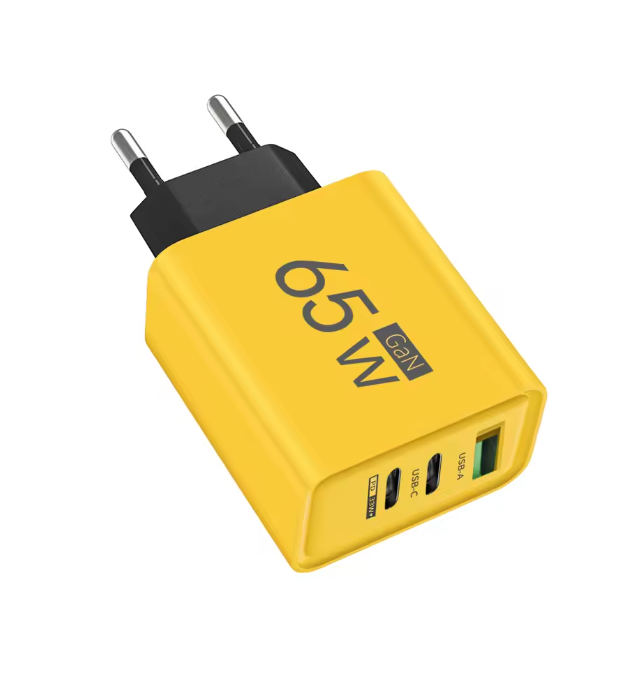 USB fast charger 4 ports – 65W and 120W with USB-C and USB-A