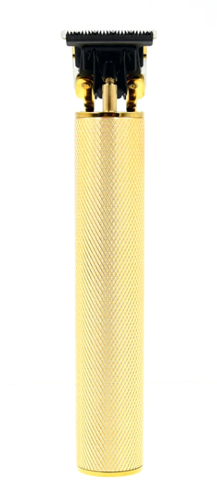 Cordless precision hair trimmer with T-blade
