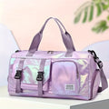 Reisetasche Nylonx 20 cm mit Schuhfach Hologramm