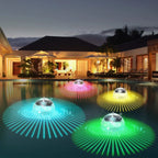 Solar floating light RGB with automatic color change