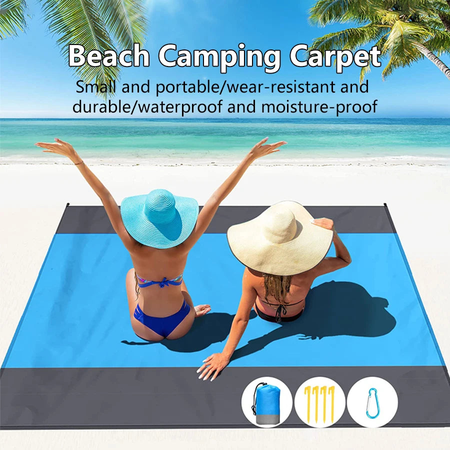 Waterproof beach mat, sand-free, cm