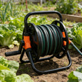 Portable garden hose reel with crank handle – Neat storage for every garden