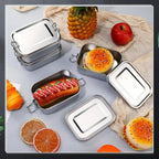 Lunchbox Edelstahl mit Bügelverschluss – BPA-frei