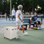 Foldable transport trolley with stair wheels