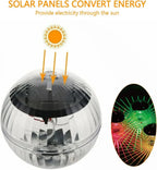 Solar floating light RGB with automatic color change
