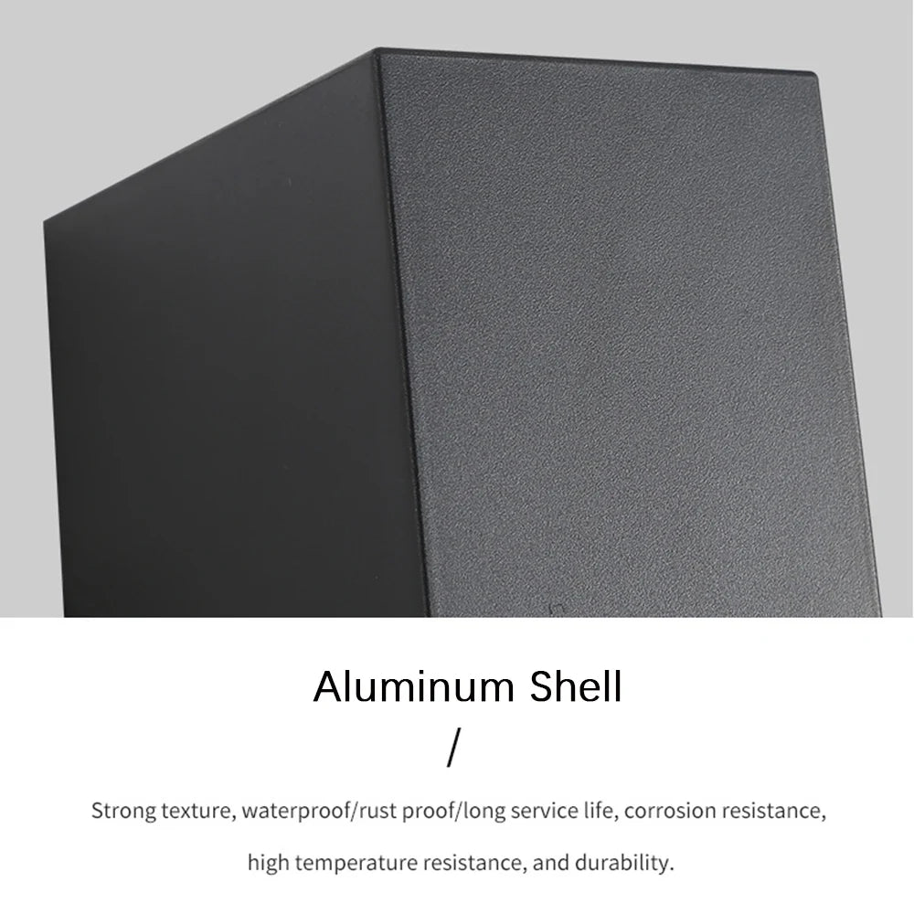 Außenwandleuchte Aluminium GU10 IP65 – Auf & Ab