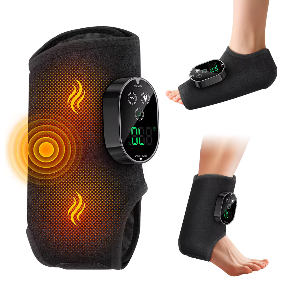 Fußwärmemassagegerät mit Vibration und 6 Heizstufen