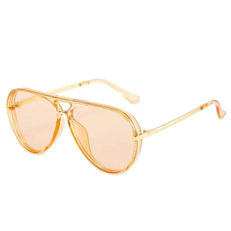 Pilotensonnenbrille mit klassischem Doppelsteg-Design
