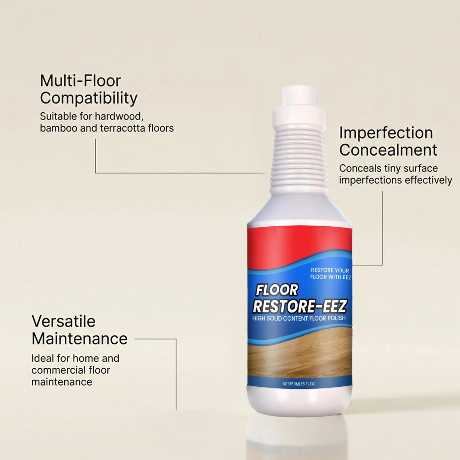 Floor polish for wooden floors – Repair scratches and shine
