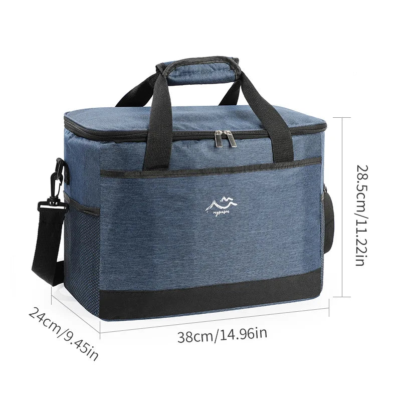 Kühltasche mit Tragegriff und Schulterriemen