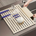 Roll-up Drain Shelf for the Sink – Space-Saving and Rollable